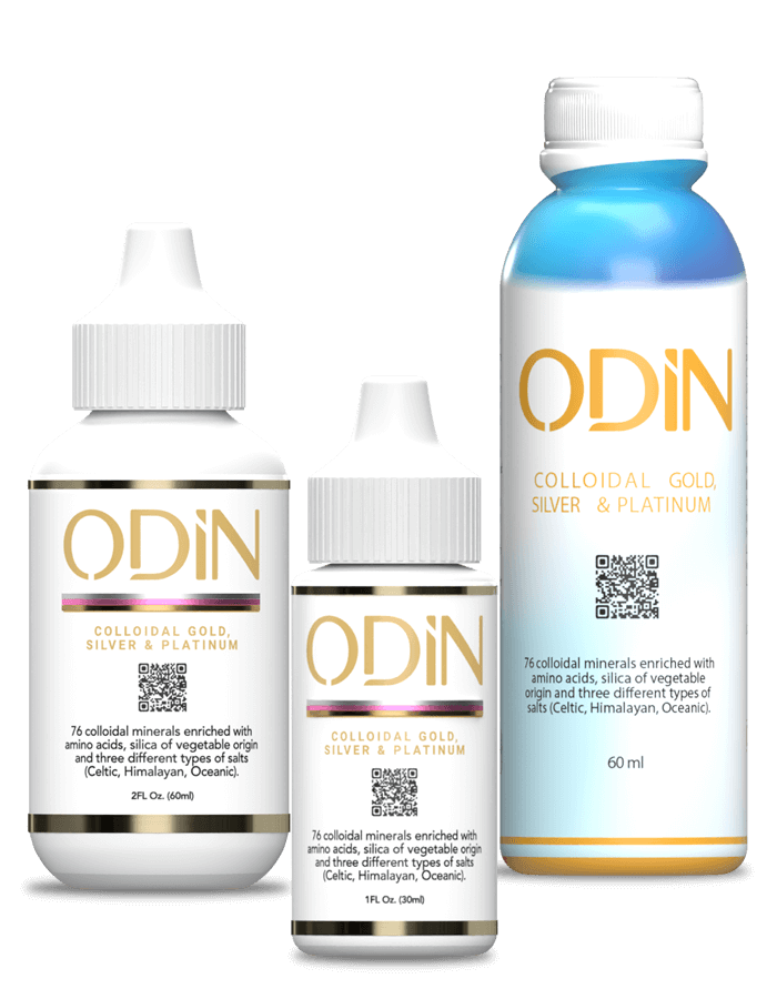 Oding Frascos Oro Coloidal